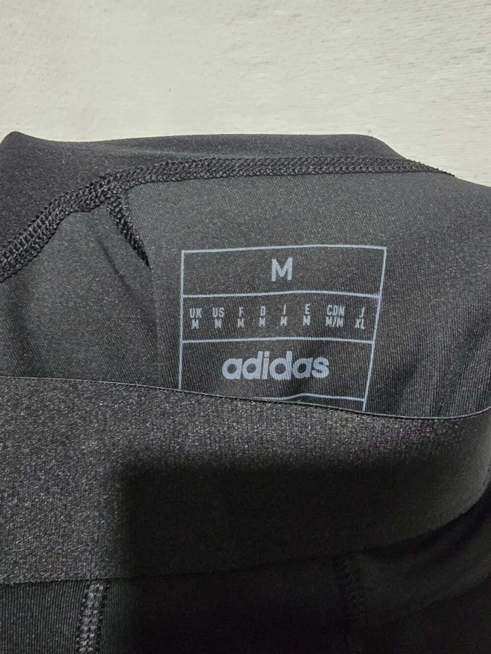 Adidas TF Long Tight M Black Men's Medium Soccer Football Base Layer Leggings NW
